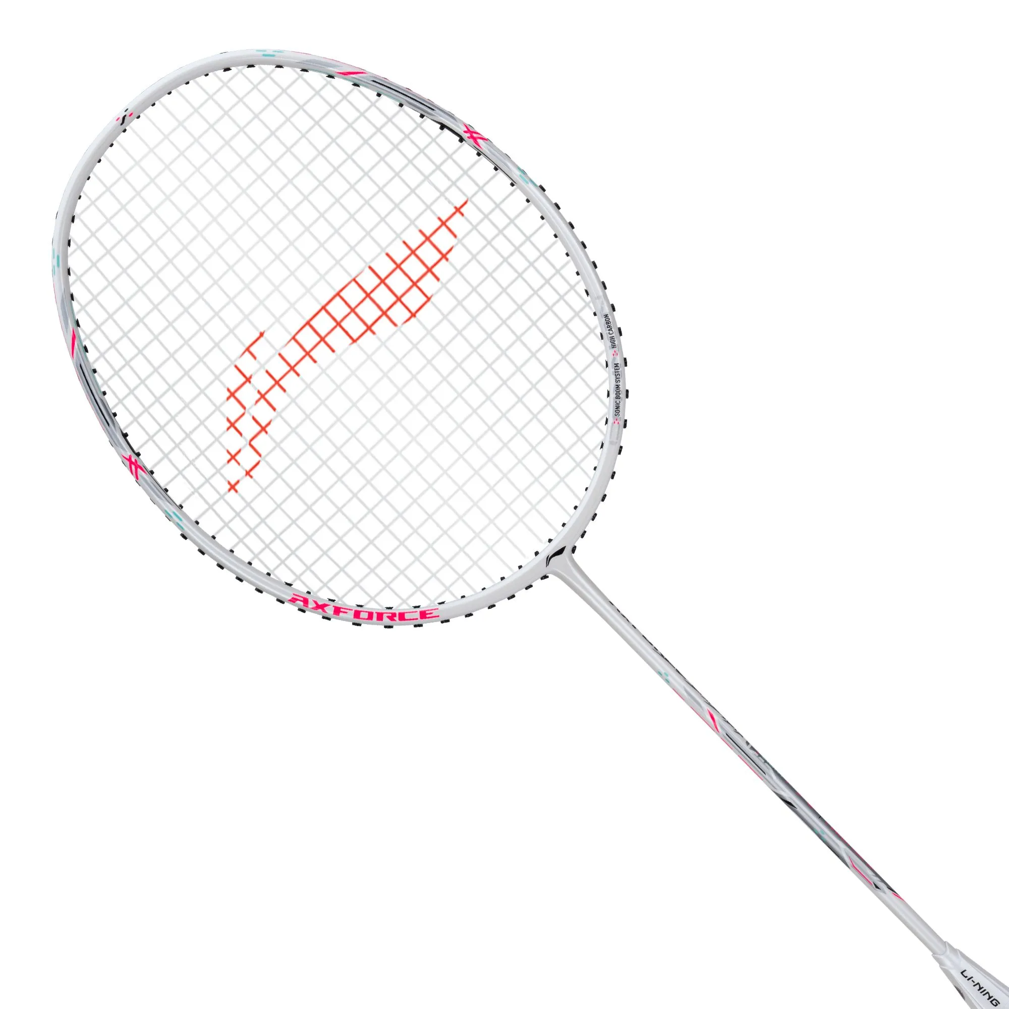 ラケット Lining Axxforce Cannon Lining Axforce Cannon (White) Badminton Racquet - Sanneu Sports